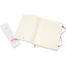 Блокнот MOLESKINE Classic Soft Large, линейка, красный QP616F2