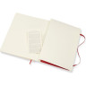 Блокнот MOLESKINE Classic Soft XLarge, пунктир, красный QP624F2