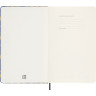 Еженедельник MOLESKINE LE PRESCIOUS & ETHICAL SILK 130х210 мм недатированный, обложка текстиль, 240 стр., синий DHUND12PSILK3ABOX